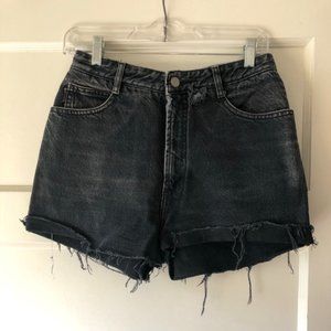 Vintage High Waisted Jean Shorts